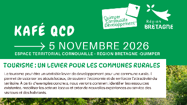 Kafé QCD — 5 novembre 2026 — Tourisme : un levier pour les communes rurales